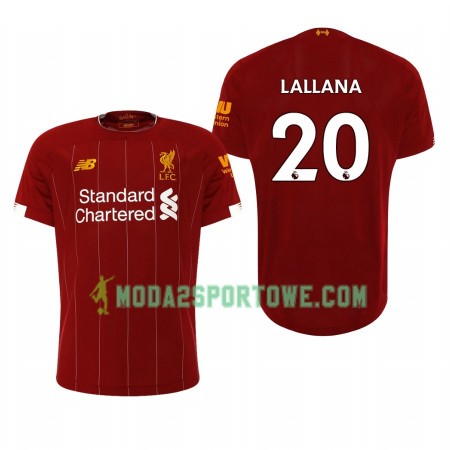 Koszulka Liverpool Adam Lallana 20 Domowe Stroje Piłkarskie 2019/20 Krótki Rękaw